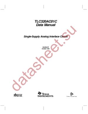 TLC320AC02IFNR datasheet  